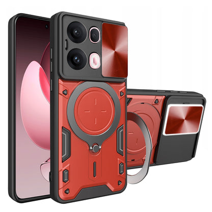 Futrola za Oppo Reno13 Pro, Techsuit, CamGuard Pro, Crvena