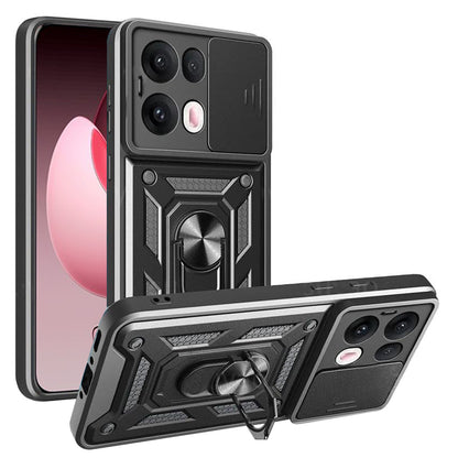 Futrola za Oppo Reno13 Pro, Techsuit, CamShield, Crna
