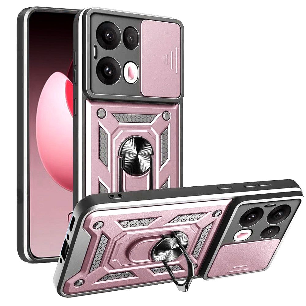 Futrola za Oppo Reno13 Pro, Techsuit, CamShield, Roze