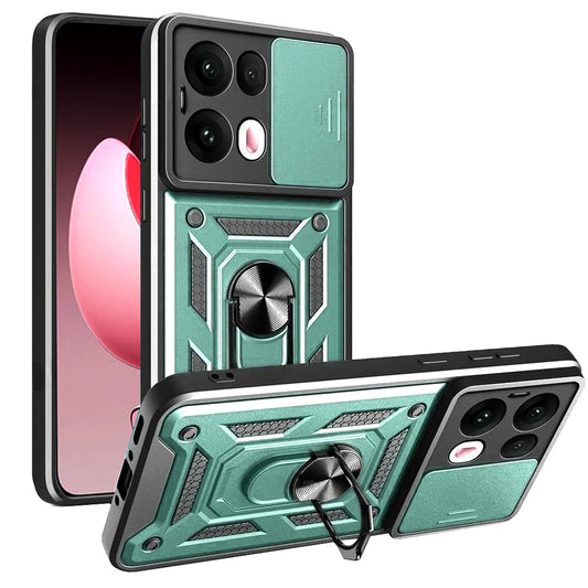 Futrola za Oppo Reno13 Pro, Techsuit, CamShield, Zelena