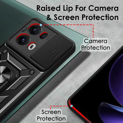 Futrola za Oppo Reno13 Pro, Techsuit, CamShield, Zelena