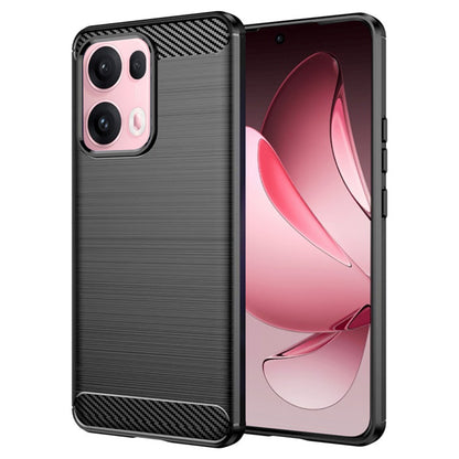 Futrola za Oppo Reno13 Pro, Techsuit, Karbon, Crna
