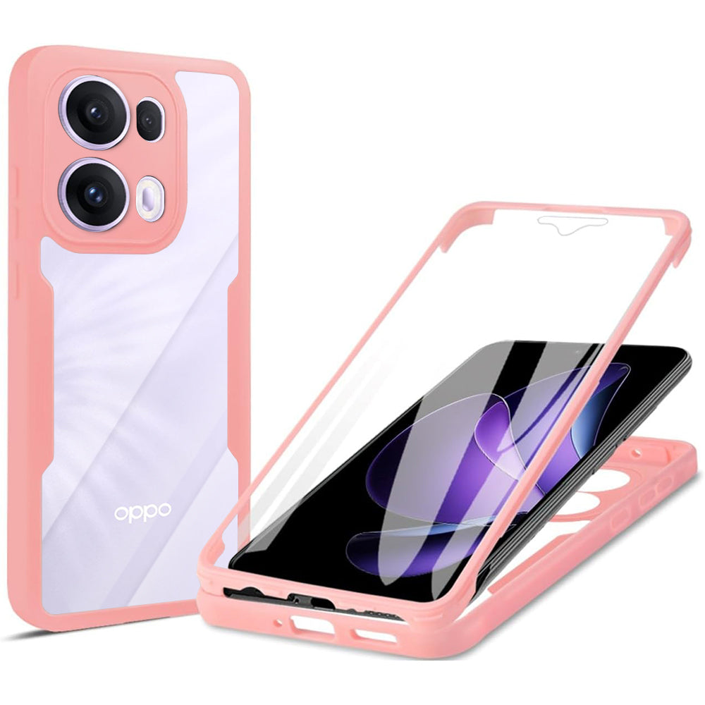 Futrola za Oppo Reno13 Pro, Techsuit, ColorVerse 360, Roze