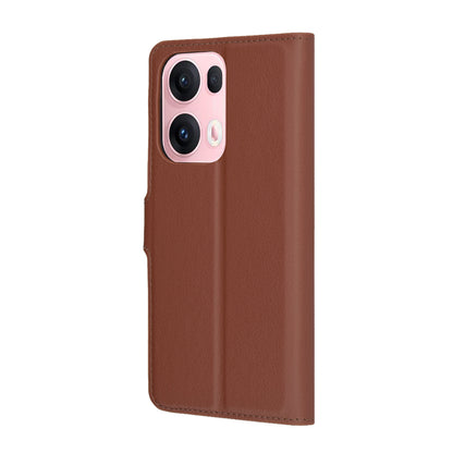 Futrola za Oppo Reno13 Pro, Techsuit, Leather Folio, Braon