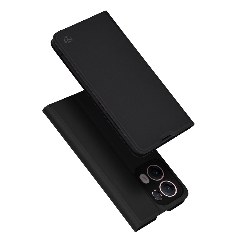 Futrola za Oppo Reno13 Pro, Techsuit, Magskin Book, Crna