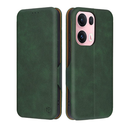 Futrola za Oppo Reno13 Pro, Techsuit, Safe Wallet Plus, Zelena