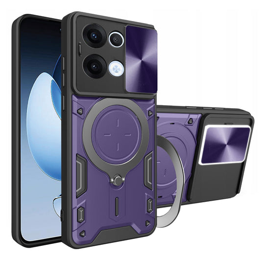 Futrola za Oppo Reno13, Techsuit, CamGuard Pro, Ljubičasta