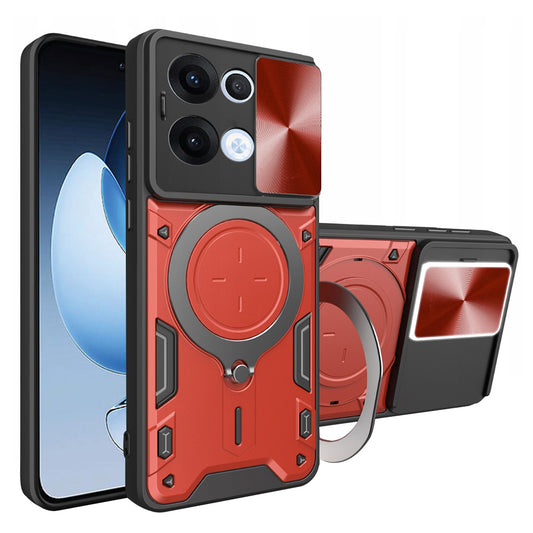 Futrola za Oppo Reno13, Techsuit, CamGuard Pro, Crvena