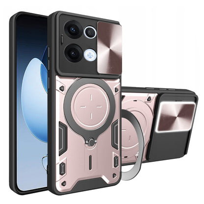 Futrola za Oppo Reno13, Techsuit, CamGuard Pro, Roze Zlato