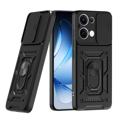Futrola za Oppo Reno13, Techsuit, CamShield, Crna