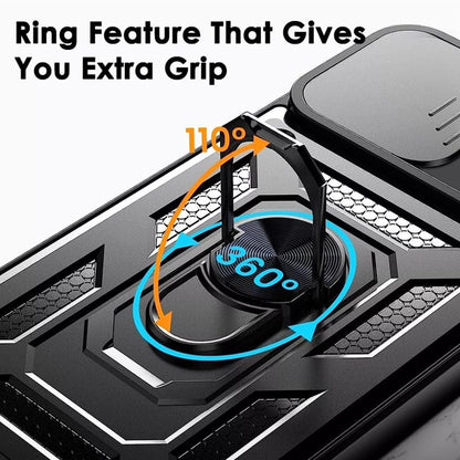 Futrola za Oppo Reno13, Techsuit, CamShield, Crna
