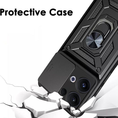 Futrola za Oppo Reno13, Techsuit, CamShield, Crna