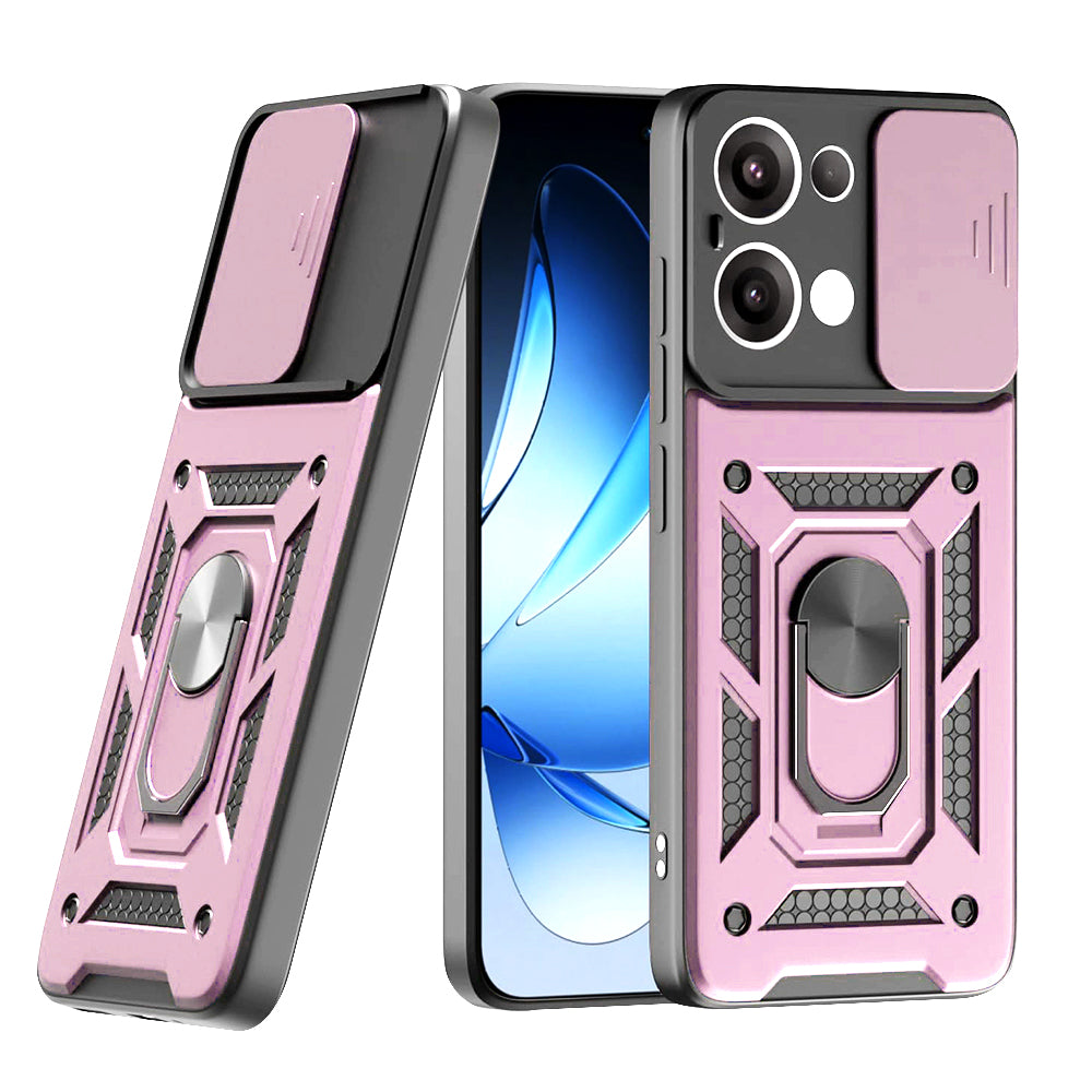 Futrola za Oppo Reno13, Techsuit, CamShield, Roze