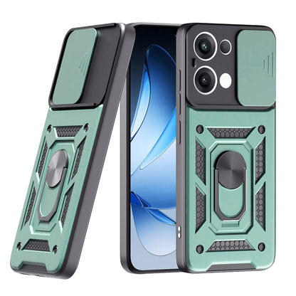 Futrola za Oppo Reno13, Techsuit, CamShield, Zelena