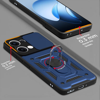 Futrola za Oppo Reno13, Techsuit, CamShield, Zelena