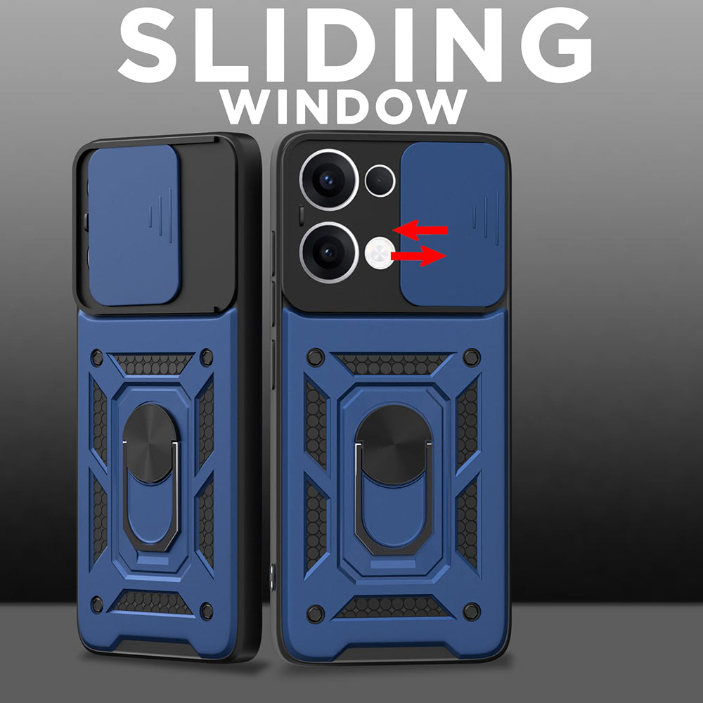 Futrola za Oppo Reno13, Techsuit, CamShield, Zelena