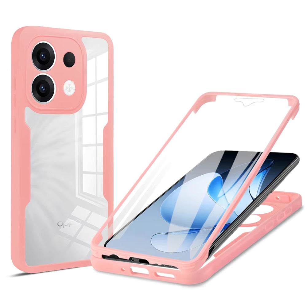 Futrola za Oppo Reno13, Techsuit, ColorVerse 360, Roze