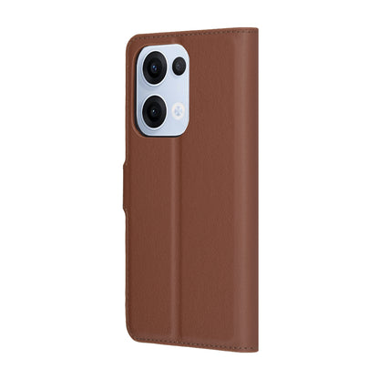 Futrola za Oppo Reno13, Techsuit, Leather Folio, Braon