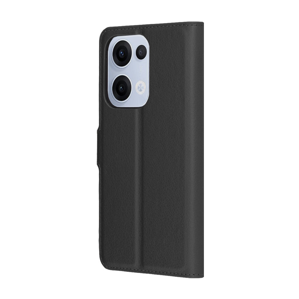 Futrola za Oppo Reno13, Techsuit, Leather Folio, Crna