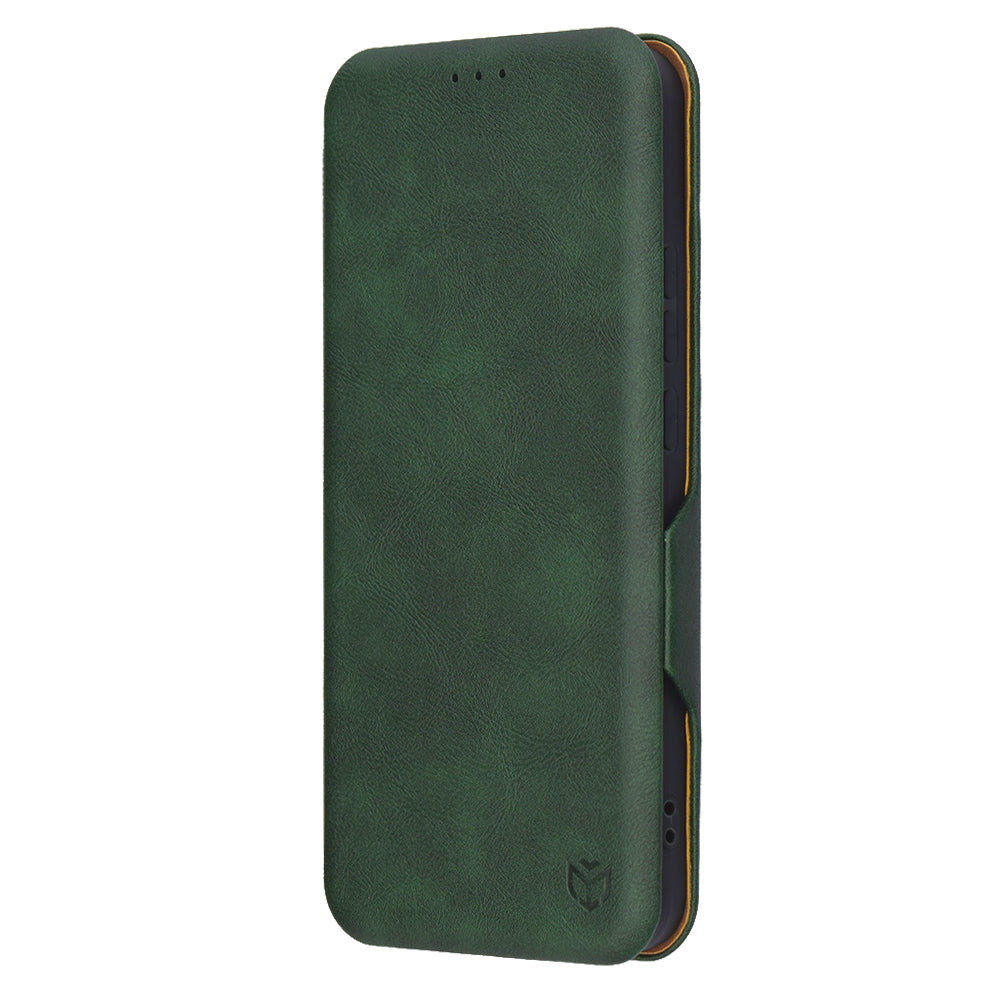 Futrola za Oppo Reno13, Techsuit, Safe Wallet Plus, Zelena