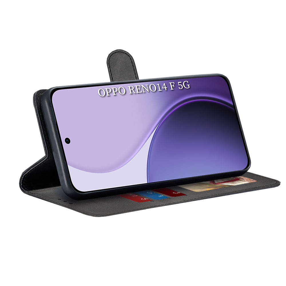 Futrola za Oppo Reno14 FS 5G / Reno14 F, Techsuit, Diary Book, Crna