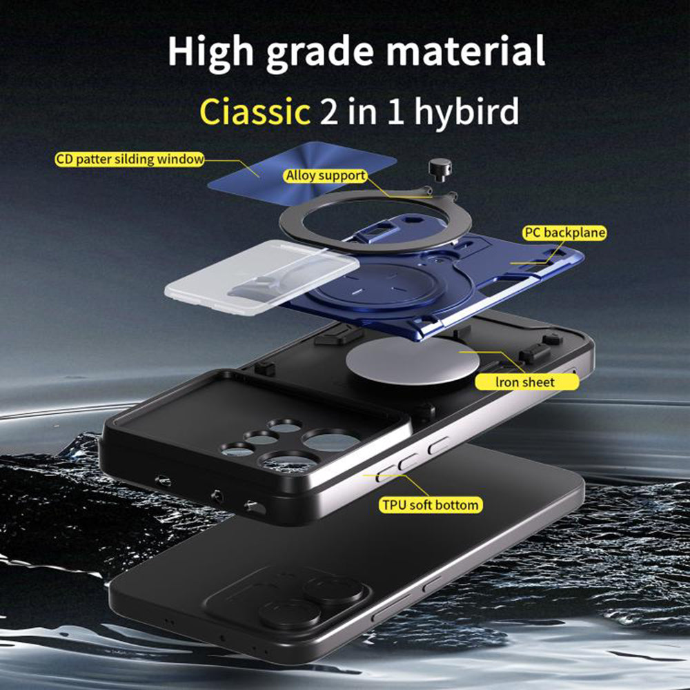 Futrola za Oppo Reno14, Techsuit, CamGuard Pro, Ljubičasta