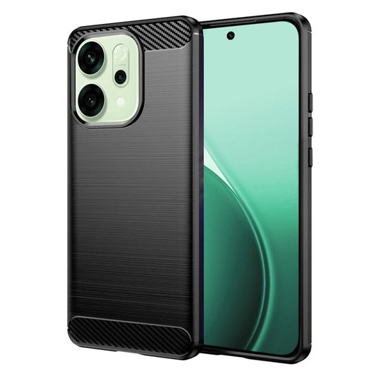 Futrola za Oppo Reno14, Techsuit, Karbon, Crna