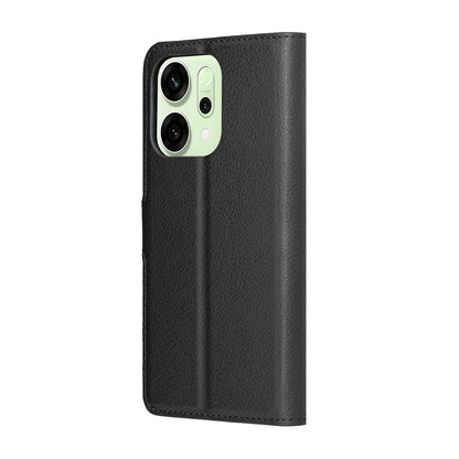 Futrola za Oppo Reno14, Techsuit, Leather Folio, Crna