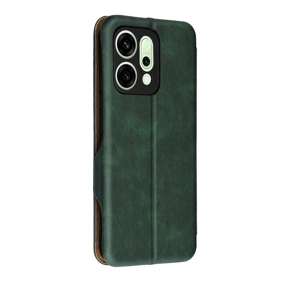 Futrola za Oppo Reno14, Techsuit, Safe Wallet Plus, Zelena