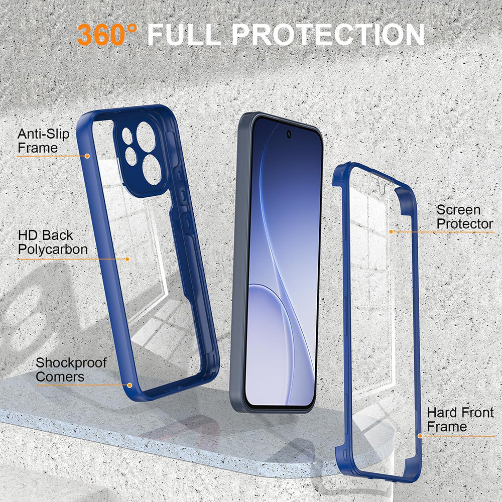 Futrola za Oppo Reno15 FS / Reno15 F, Techsuit, ColorVerse 360, Plava