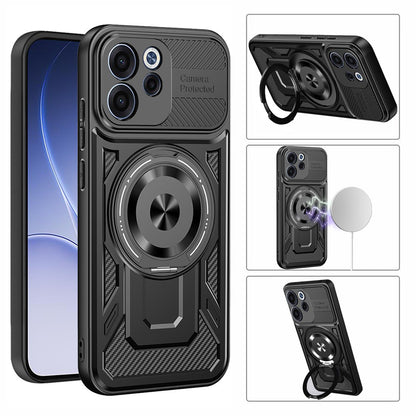 Futrola za Oppo Reno15 FS / Reno15 F, Techsuit, RuggedCam, Ljubičasta