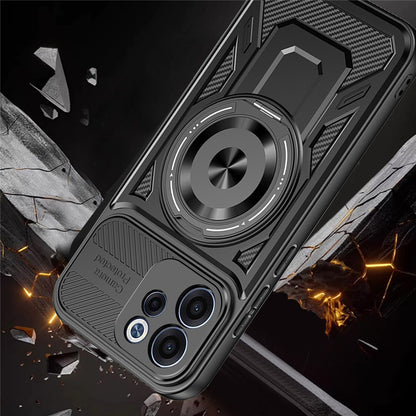 Futrola za Oppo Reno15 FS / Reno15 F, Techsuit, RuggedCam, Ljubičasta