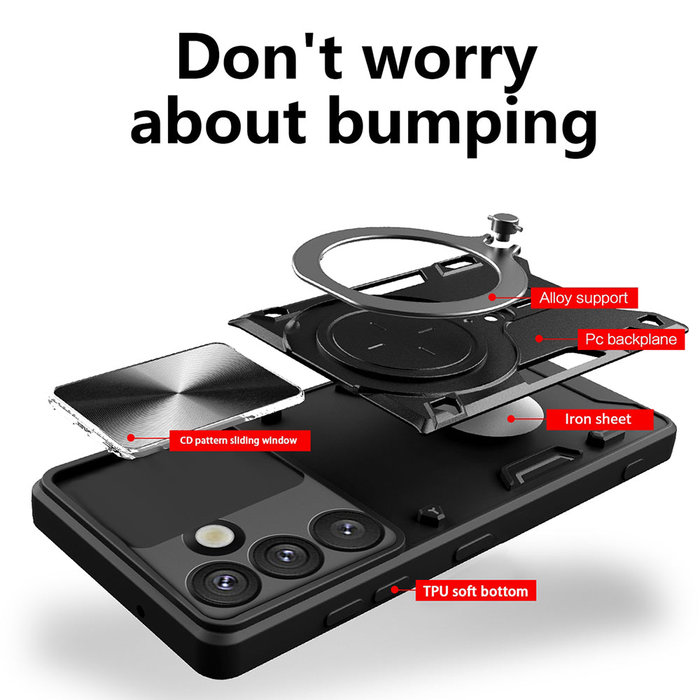 Futrola za Oppo Reno15 Pro, Techsuit, CamGuard Pro, Crna