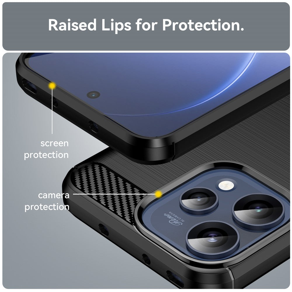 Futrola za Oppo Reno15, Techsuit, Karbon, Crna