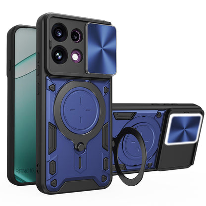 Futrola za Oppo Reno16 F / Reno16 FS, Techsuit, CamGuard Pro, Plava