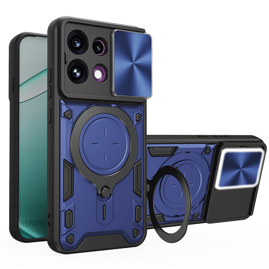 Futrola za Oppo Reno16 F / Reno16 FS, Techsuit, CamGuard Pro, Plava