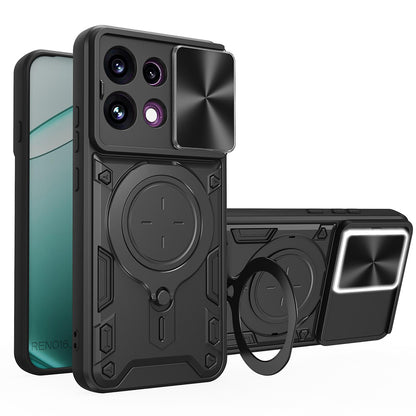 Futrola za Oppo Reno16 F / Reno16 FS, Techsuit, CamGuard Pro, Crna