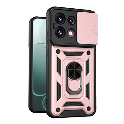 Futrola za Oppo Reno16 F / Reno16 FS, Techsuit, CamShield, Roze Zlatna
