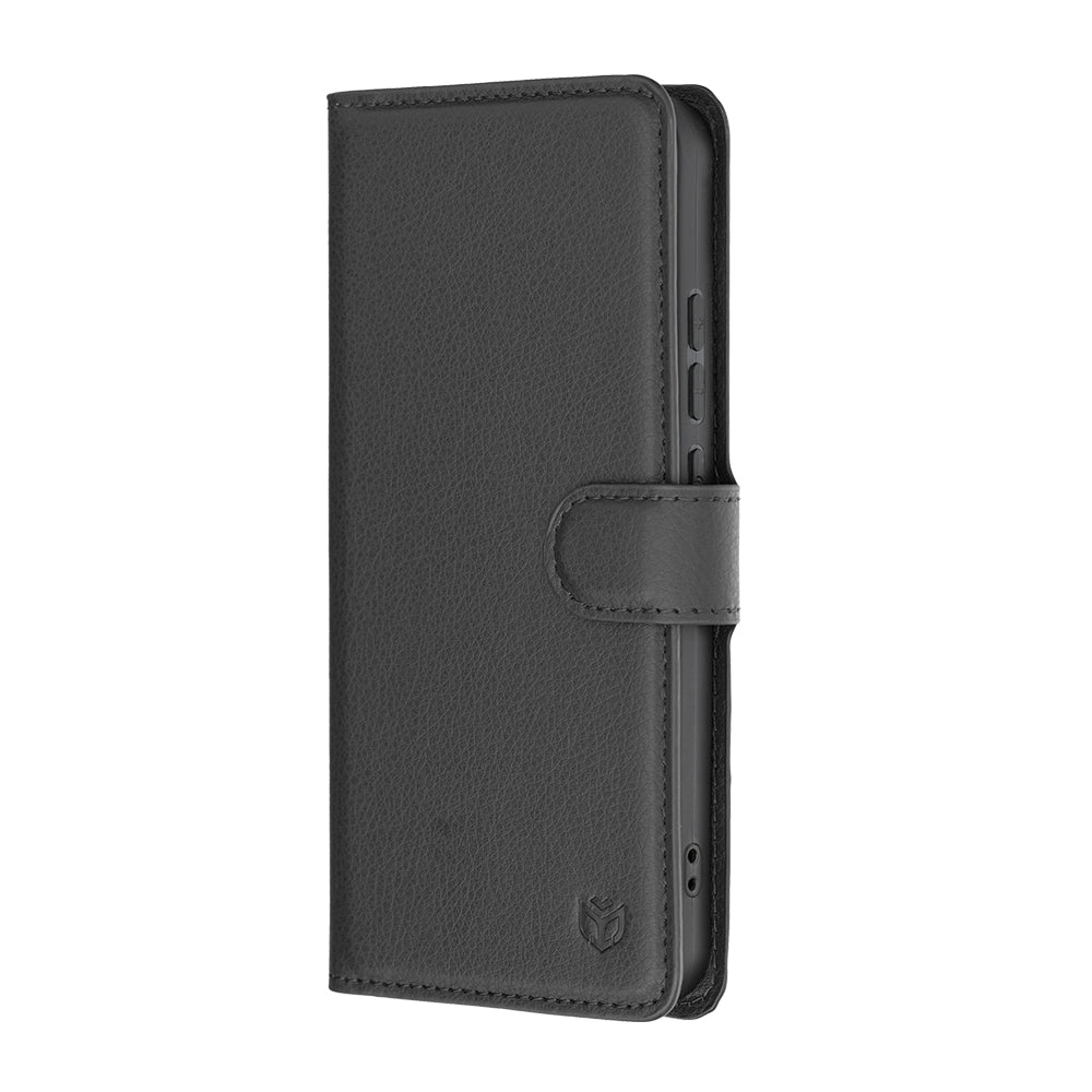 Futrola za Oppo Reno16 F / Reno16 FS, Techsuit, Leather Folio, Crna