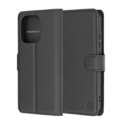 Futrola za Oppo Reno16 F / Reno16 FS, Techsuit, Leather Folio, Crna