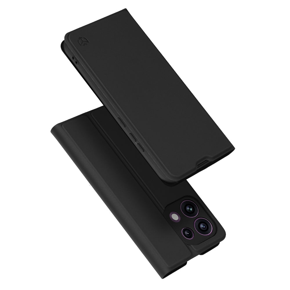 Futrola za Oppo Reno16 F / Reno16 FS, Techsuit, Magskin Book, Crna