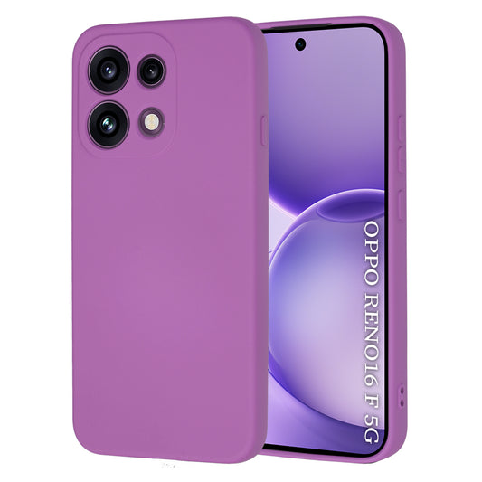 Futrola za Oppo Reno16 F / Reno16 FS, Techsuit, SoftFlex, Ljubičasta
