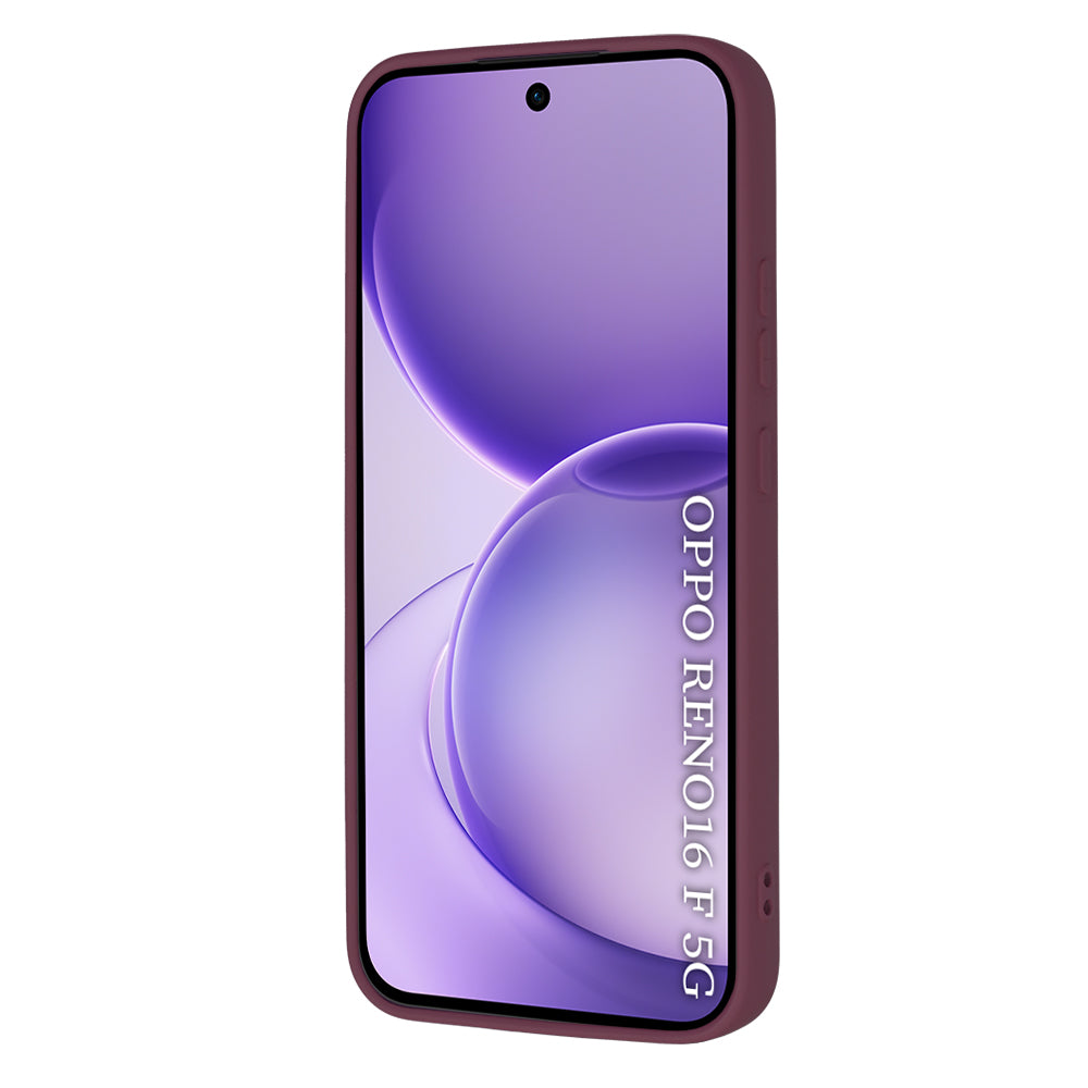 Futrola za Oppo Reno16 F / Reno16 FS, Techsuit, SoftFlex, Bordo