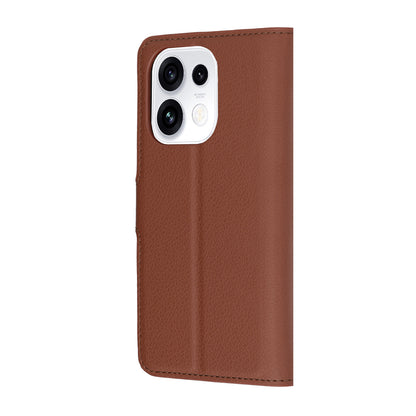 Futrola za Oppo Reno16 Pro, Techsuit, Leather Folio, Braon