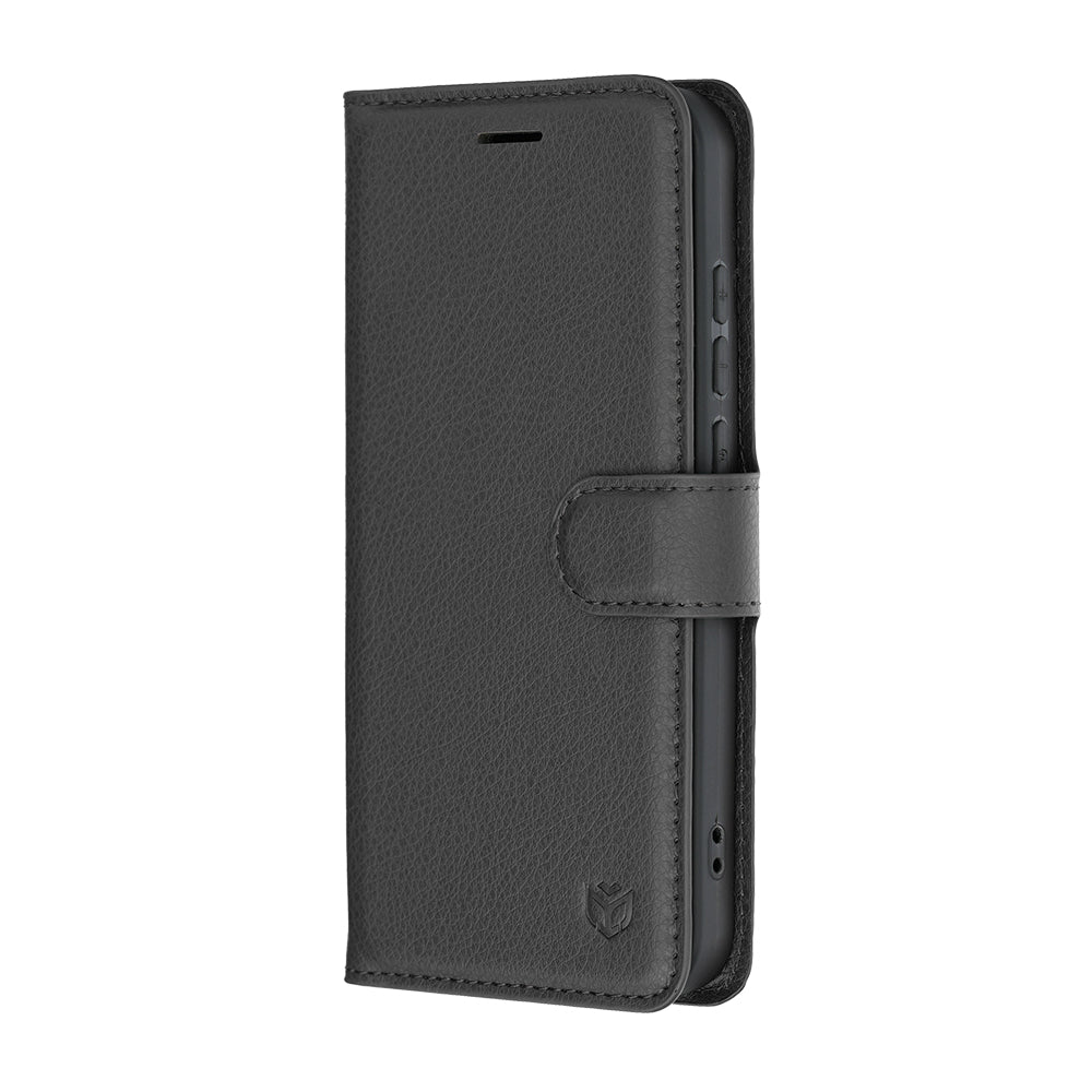 Futrola za Oppo Reno16 Pro, Techsuit, Leather Folio, Crna