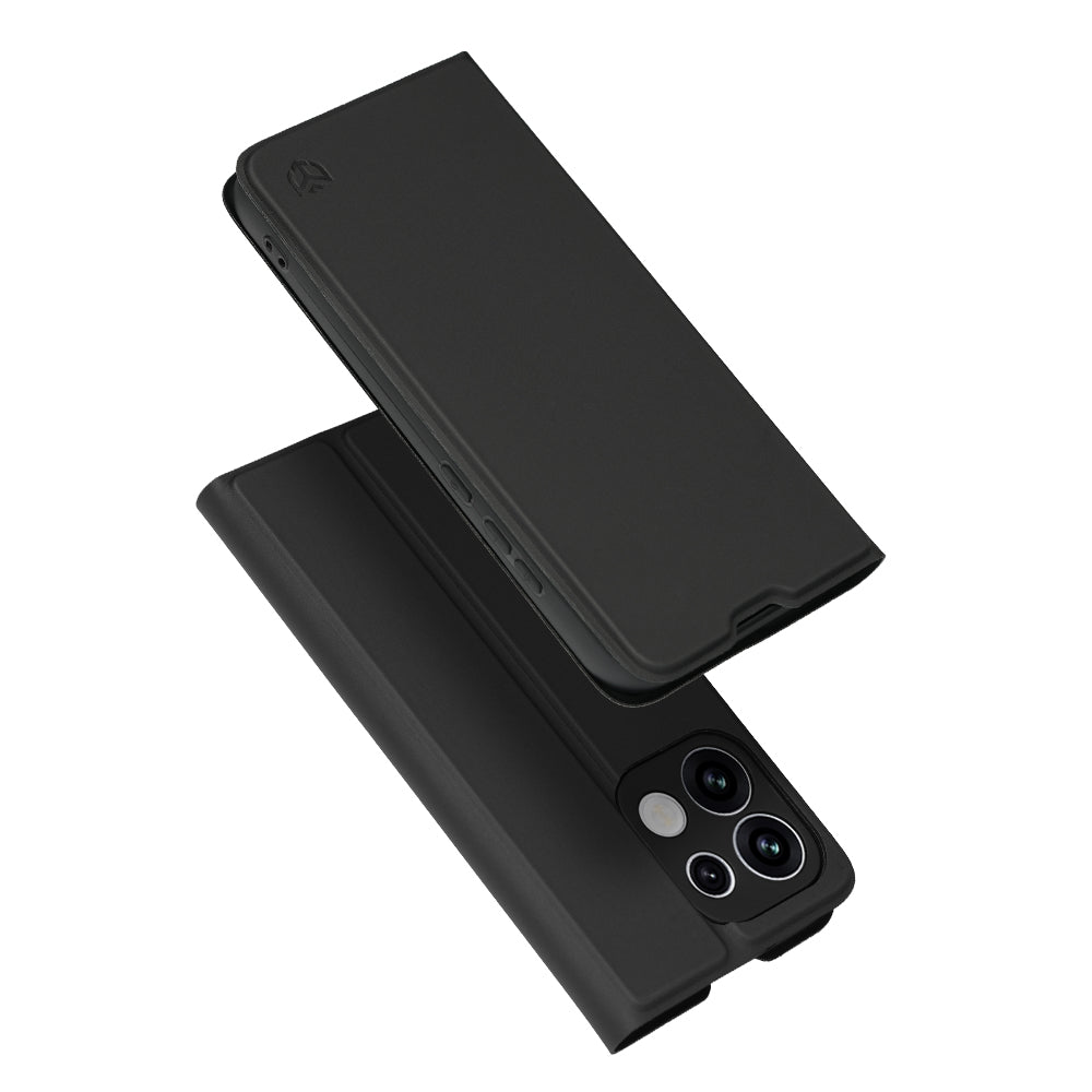Futrola za Oppo Reno16 Pro, Techsuit, Magskin Book, Crna