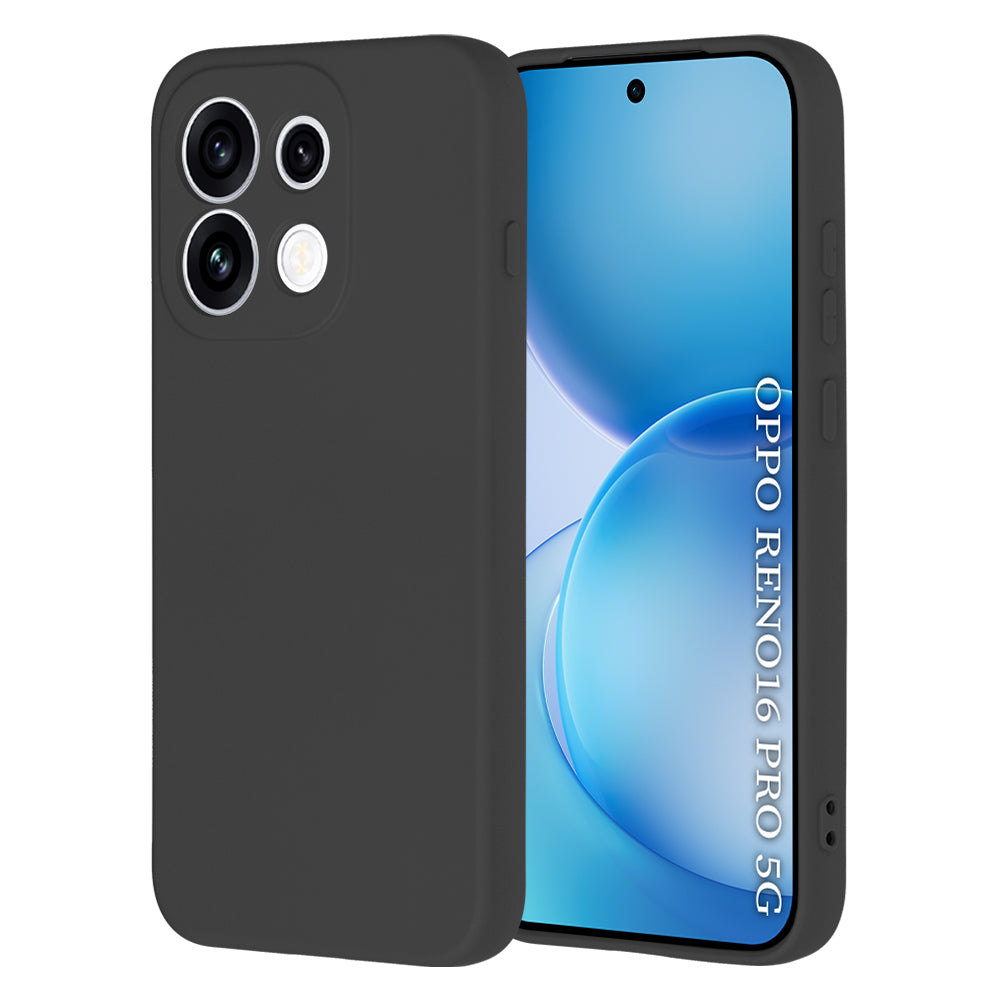 Futrola za Oppo Reno16 Pro, Techsuit, SoftFlex, Crna