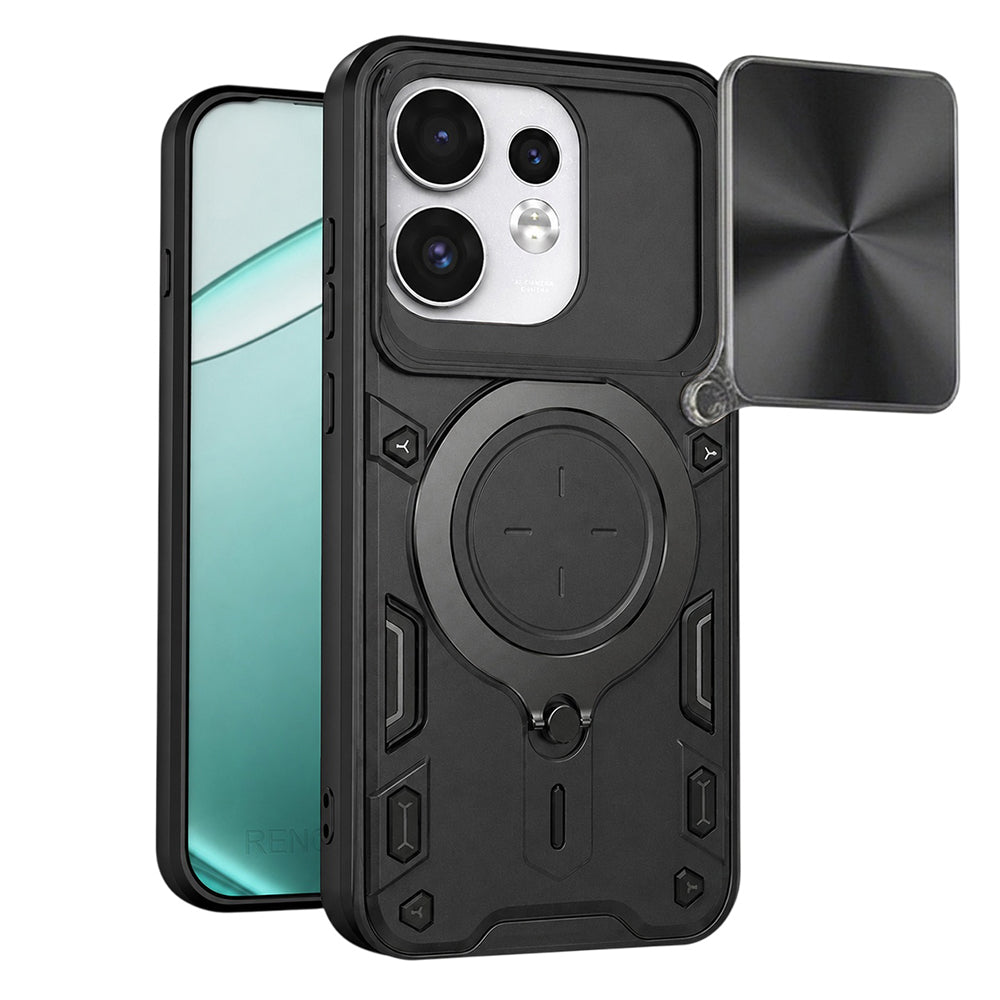 Futrola za Oppo Reno16 / Reno16 Pro, Techsuit, CamGuard Pro, Crna