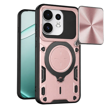 Futrola za Oppo Reno16 / Reno16 Pro, Techsuit, CamGuard Pro, Roze Zlatna