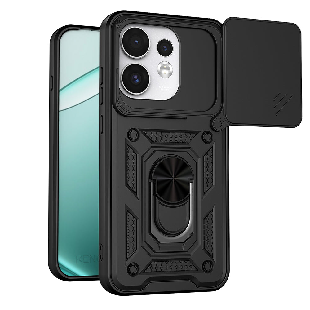 Futrola za Oppo Reno16 / Reno16 Pro, Techsuit, CamShield, Crna